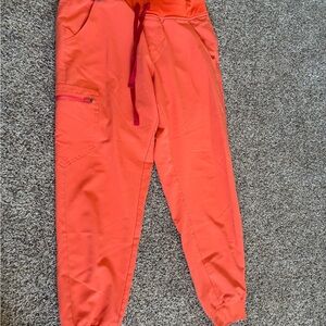Orange Jogger Pants
